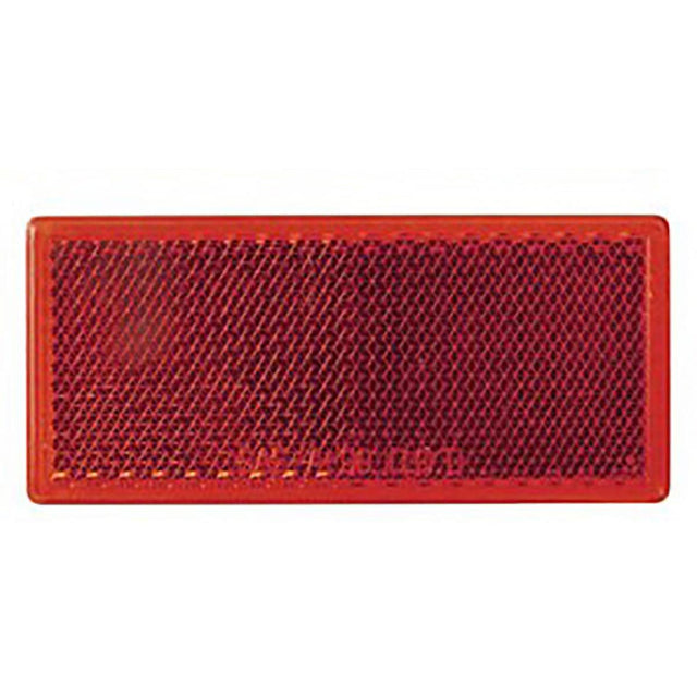 Optronics Qualifies for Free Shipping Optronics Red Compact Rectangular Reflectors 2-pk #RE10RK