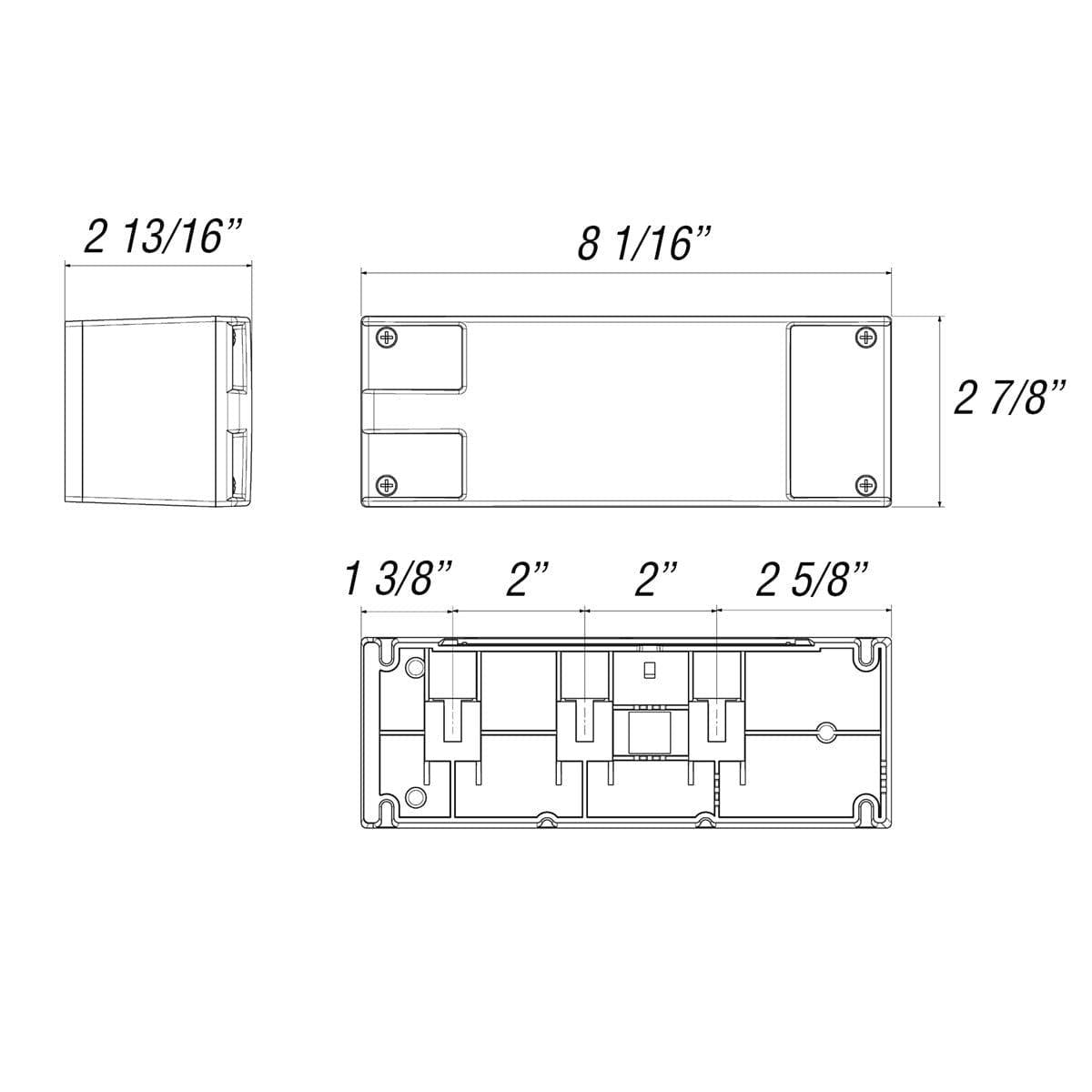 Optronics Qualifies for Free Shipping Optronics Tail Light LED 8-Function Lo Pro #STL-17RS