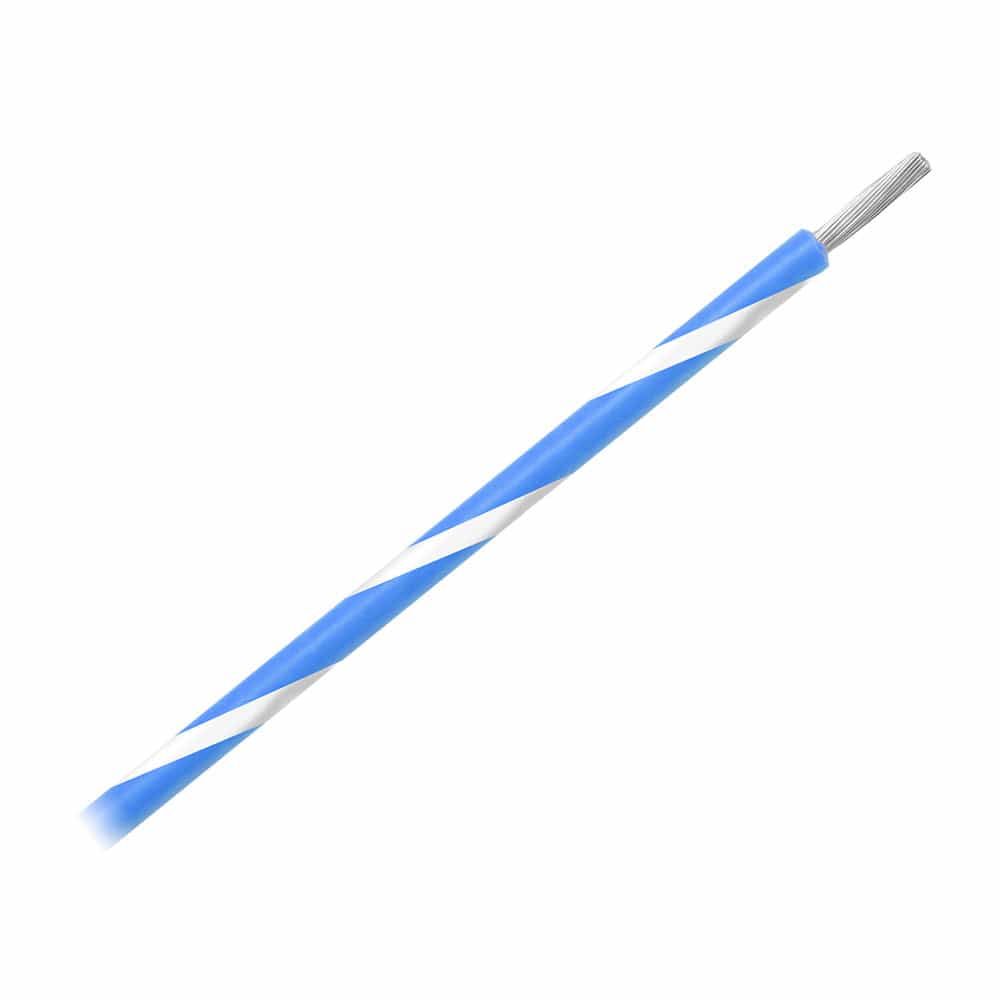 Pacer Group Qualifies for Free Shipping Pacer 14 AWG UL 105c 600v 41/30 Tinned Copper Blue/White 500' #WUL14BL-9-500