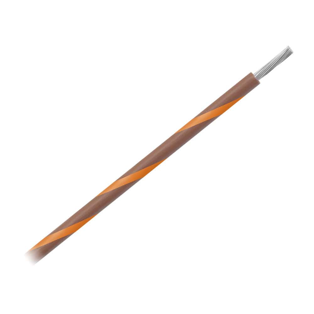 Pacer Group Qualifies for Free Shipping Pacer 14 AWG UL 105c 600v 41/30 Tinned Copper Brown/Orange 500' #WUL14BR-3-500