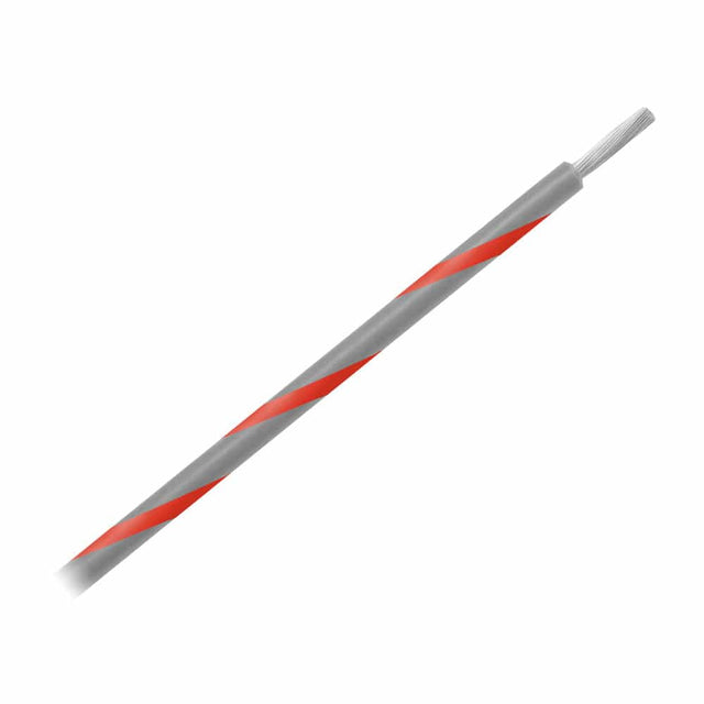 Pacer Group Qualifies for Free Shipping Pacer 14 AWG UL 105c 600v 41/30 Tinned Copper Gray/Red 500' #WUL14GY-2-500