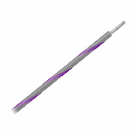 Pacer Group Qualifies for Free Shipping Pacer 14 AWG UL 105c 600v 41/30 Tinned Copper Gray/Violet 500' #WUL14GY-7-500