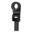 Pacer Group Qualifies for Free Shipping Pacer 8" Cable Tie with Mounting Ring Black 50 lb Tensile #CTMR2S-100BK