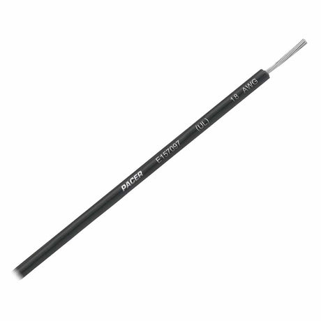 Pacer Group Qualifies for Free Shipping Pacer Black 35' 18 AWG UL #WUL18BK-35