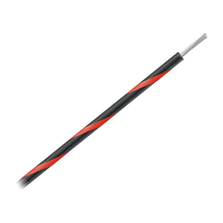 Pacer Group Qualifies for Free Shipping Pacer Black with Red Stripe 500' 16 AWG Wire #WUL16BK-2-500