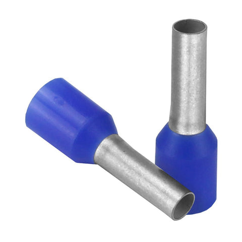 Pacer Group Qualifies for Free Shipping Pacer Blue 14 AWG Ferrule 8mm 25-pk #TFRL14-8MM-25