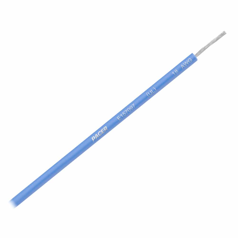 Pacer Group Qualifies for Free Shipping Pacer Blue 25' 18 AWG UL #WUL18BL-25