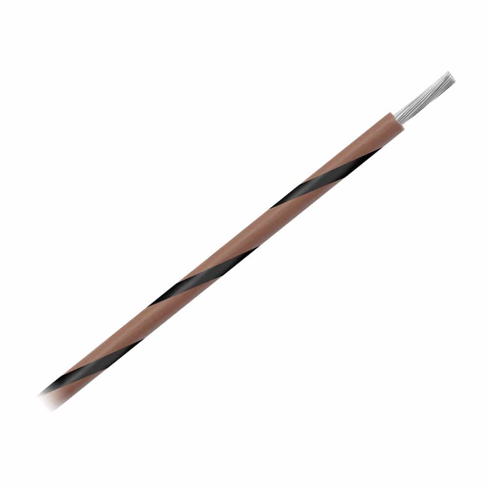 Pacer Group Qualifies for Free Shipping Pacer Brown with Black Stripe 1000' 14 AWG Wire #WUL14BR-0-1000
