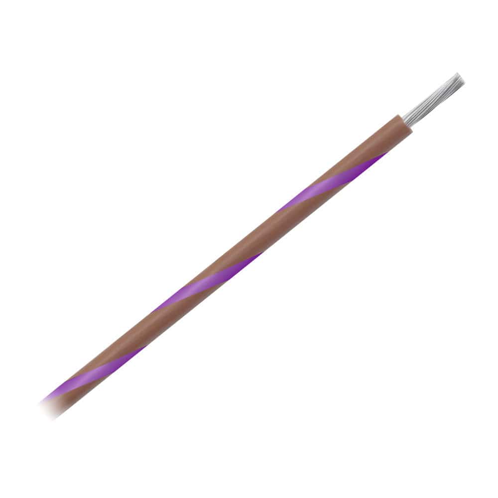 Pacer Group Qualifies for Free Shipping Pacer Brown with Violet Stripe 500' 14 AWG Wire #WUL14BR-7-500