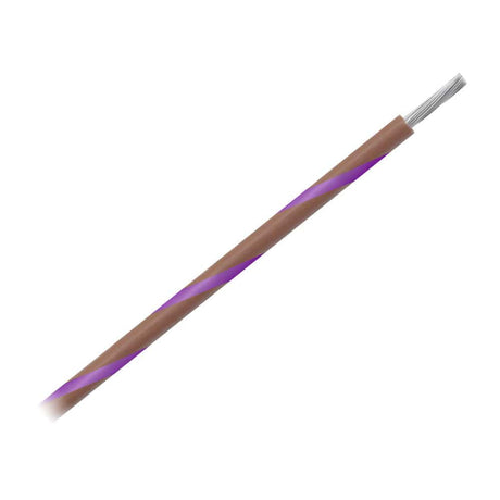 Pacer Group Qualifies for Free Shipping Pacer Brown with Violet Stripe 500' 14 AWG Wire #WUL14BR-7-500