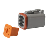 Pacer Group Qualifies for Free Shipping Pacer Deutsch DT Plug & Wedge Lock Kit 6 Position 5-pk #TDT06-6S-5