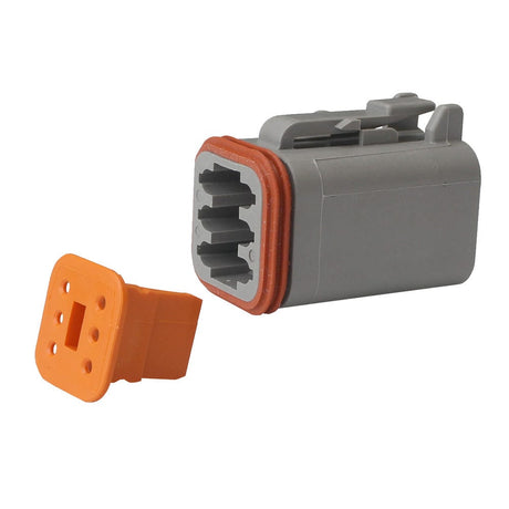 Pacer Group Qualifies for Free Shipping Pacer Deutsch DT Plug & Wedge Lock Kit 6 Position 5-pk #TDT06-6S-5
