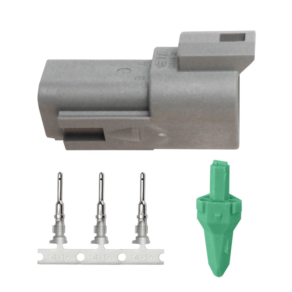 Pacer Group Qualifies for Free Shipping Pacer DT Deutsch Receptacle Repair Kit 14-18 AWG 3-Position #TDT04F-3RP