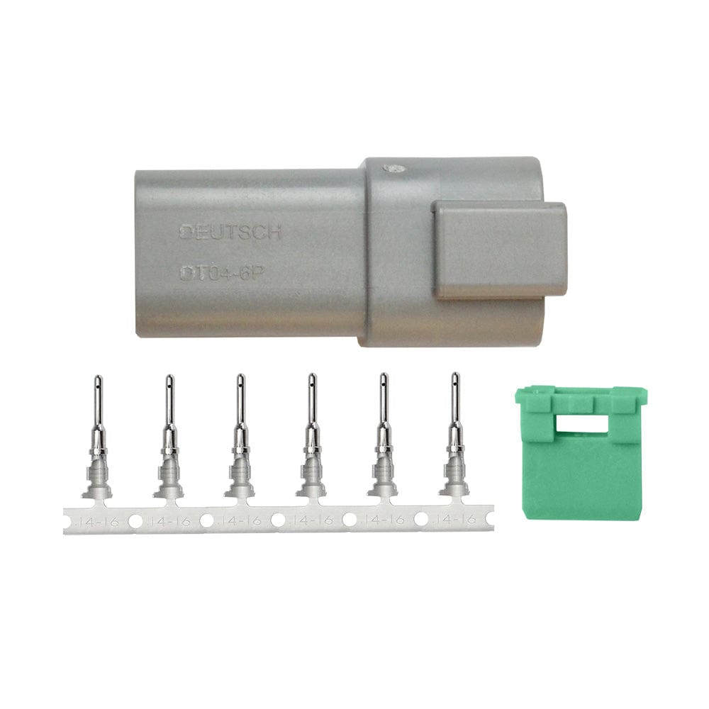 Pacer Group Qualifies for Free Shipping Pacer DT Deutsch Receptacle Repair Kit 14-18 AWG 6-Position #TDT04F-6RP