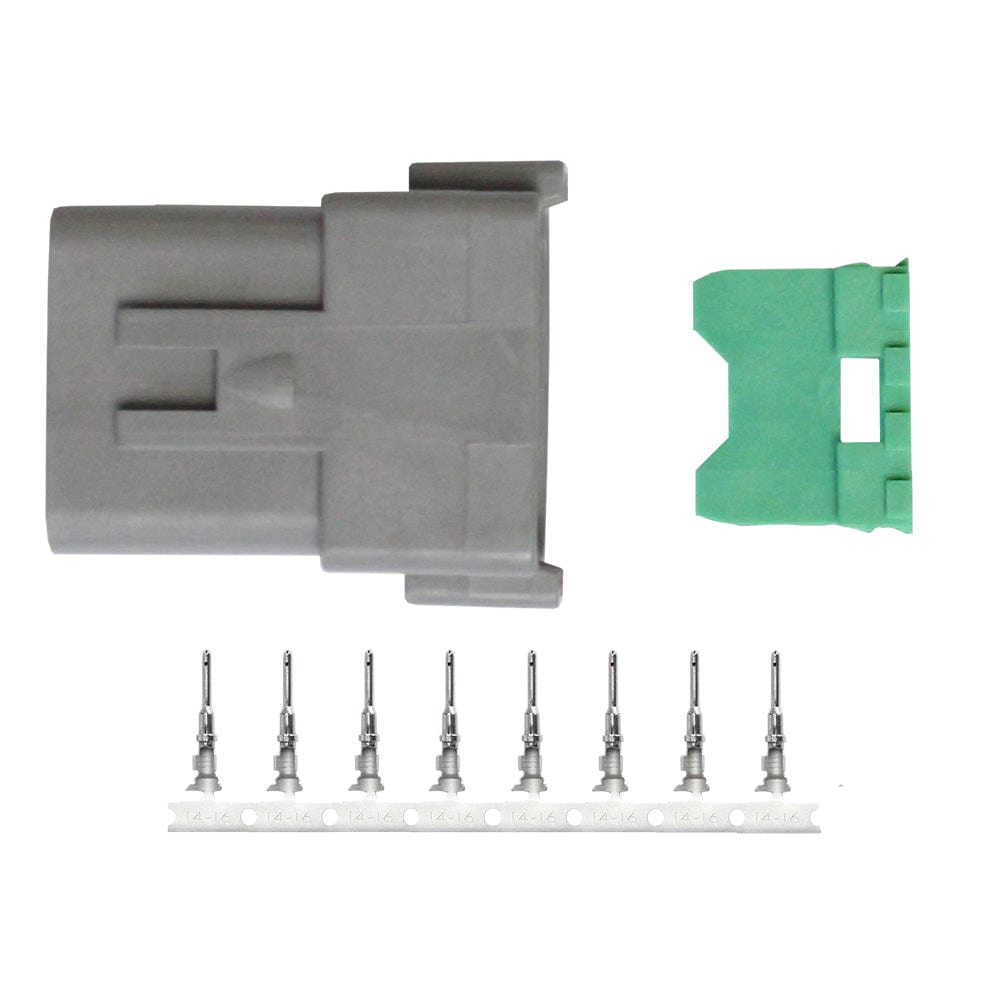 Pacer Group Qualifies for Free Shipping Pacer DT Deutsch Receptacle Repair Kit 14-18 AWG 8-Position #TDT04F-8RP