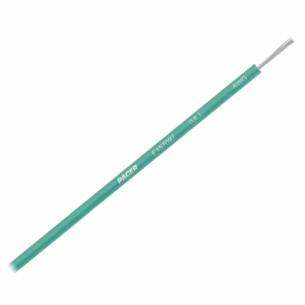 Pacer Group Qualifies for Free Shipping Pacer Green 12' 12 AWG Primary Wire #WUL12GN-12