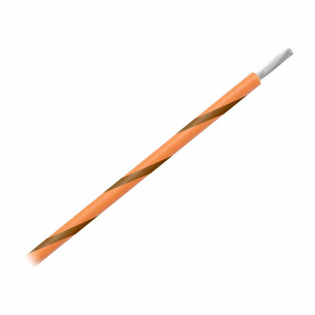 Pacer Group Qualifies for Free Shipping Pacer Orange with Brown Stripe 500' 14 AWG Wire #WUL14OR-1-500
