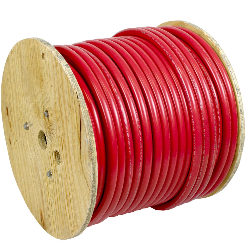 Pacer Group Truck Freight - Not Qualified for Free Shipping Pacer Red 250' 2/0 AWG Battery Cable #WUL2/0RD-250