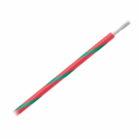 Pacer Group Qualifies for Free Shipping Pacer Red with Green Stripe 500' 14 AWG Wire #WUL14RD-5-500