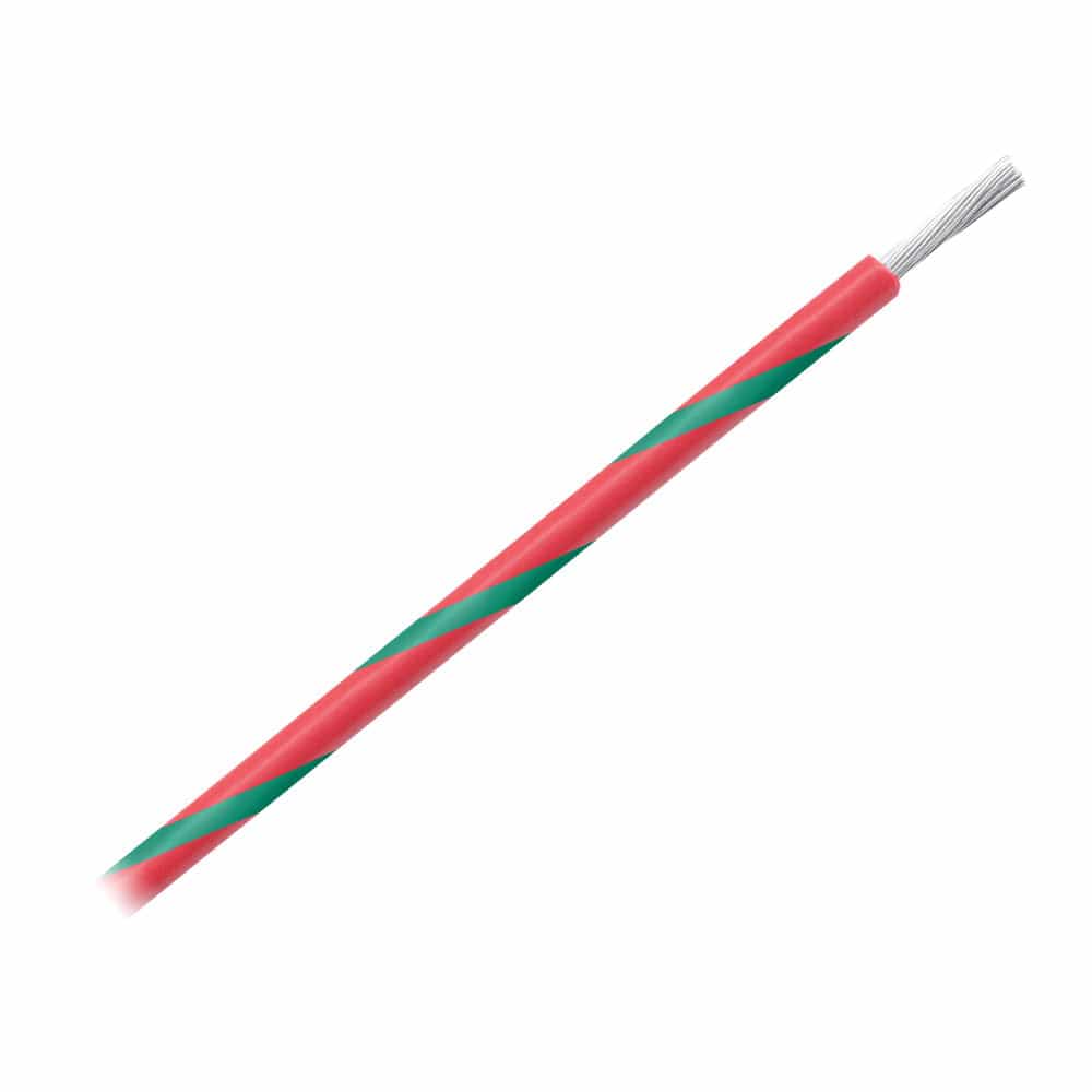 Pacer Group Qualifies for Free Shipping Pacer Red with Green Stripe 500' 14 AWG Wire #WUL14RD-5-500