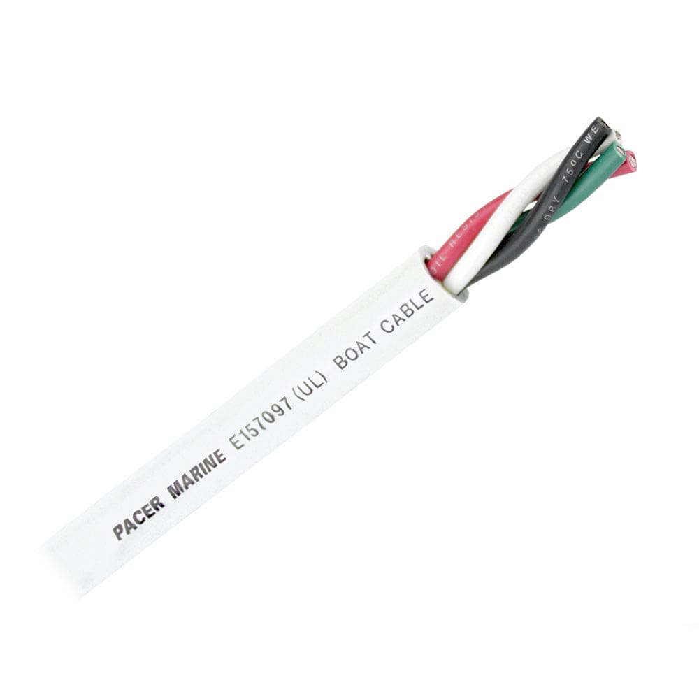 Pacer Group Not Qualified for Free Shipping Pacer Round 4 Conductor Cable 500' 16/4 Black Green Red #WR16/4-500