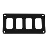 Pacer Group Qualifies for Free Shipping Pacer Switch Panel 4 Switch 1 Row 5.5" x 2.75" #PSC-41-BK