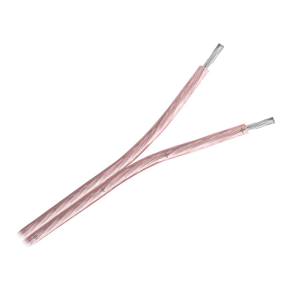Pacer Group Qualifies for Free Shipping Pacer Two Conductor Clear Speaker Wire 100' 16/2 #W16-2ACLR-100