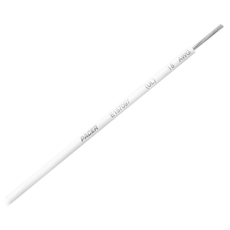 Pacer Group Qualifies for Free Shipping Pacer White 35' 18 AWG UL #WUL18WH-35