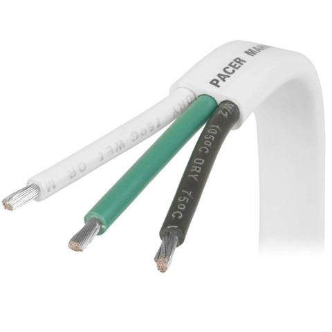 Pacer Group Truck Freight - Not Qualified for Free Shipping Pacer White Tiplex Cable 500' 8/3 Black Green White #W8/3-500