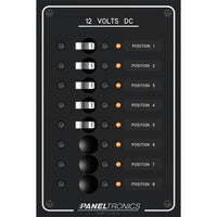 Paneltronics Qualifies for Free Shipping Paneltronics Standard DC 8-Position Breaker Panel with LEDs #9972204B
