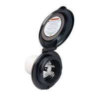ParkPower Qualifies for Free Shipping ParkPower 30a Contoured Power Inlet #304EL-BRV.BLK