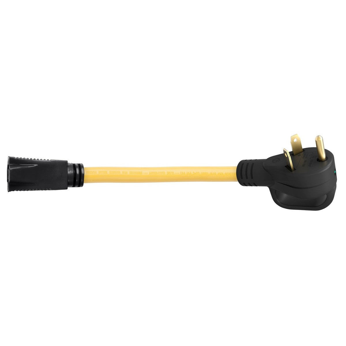 ParkPower Qualifies for Free Shipping ParkPower 30a Male 15a Female Adapter 12" Bulk #3015RVDA-B