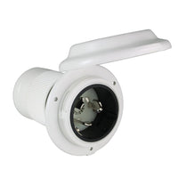ParkPower Qualifies for Free Shipping ParkPower Contoured Round Power Inlet 50a #6344EL-BRV