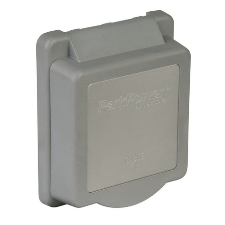 ParkPower Qualifies for Free Shipping ParkPower Inlet Cable TV Standard Gray #TV6574RVG