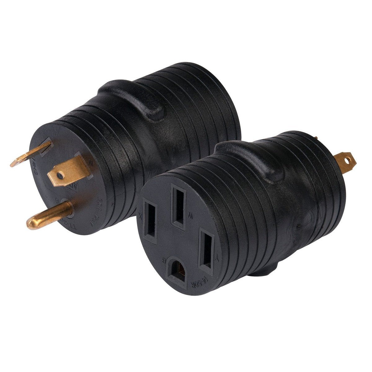 ParkPower Qualifies for Free Shipping ParkPower One-Piece Adapter 30a Male to 50a Female #3050RVSA