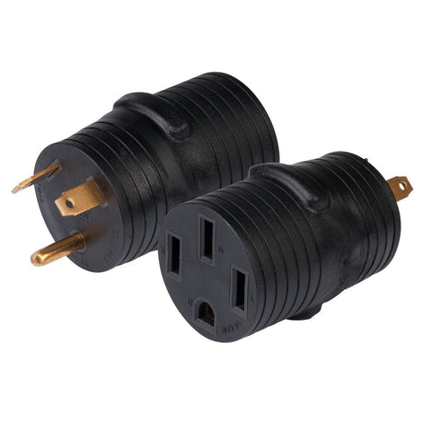 ParkPower Qualifies for Free Shipping ParkPower One-Piece Adapter 30a Male to 50a Female #3050RVSA