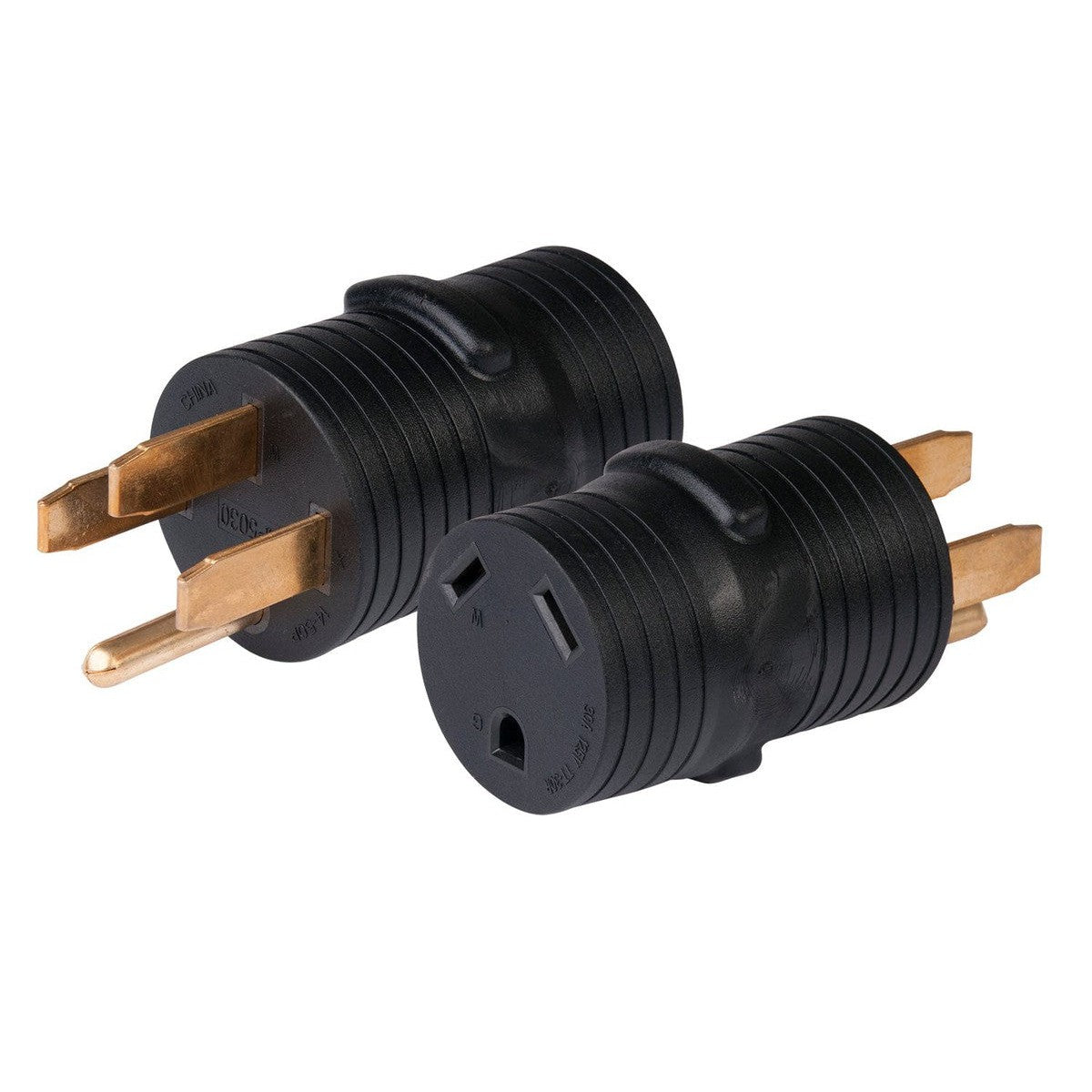 ParkPower Qualifies for Free Shipping ParkPower One-Piece Adapter 50a Male to 30a Female #5030RVSA