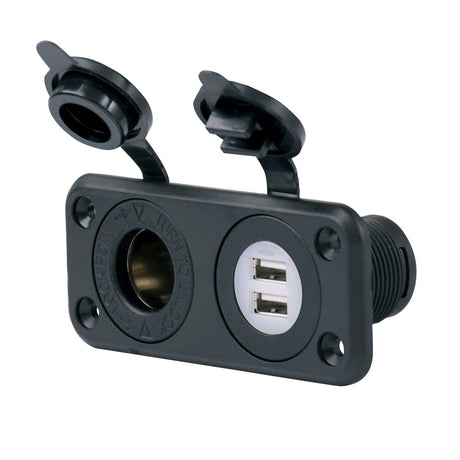 ParkPower Qualifies for Free Shipping ParkPower Receptacle Combo Dual USB/12v #12VCOMBORV