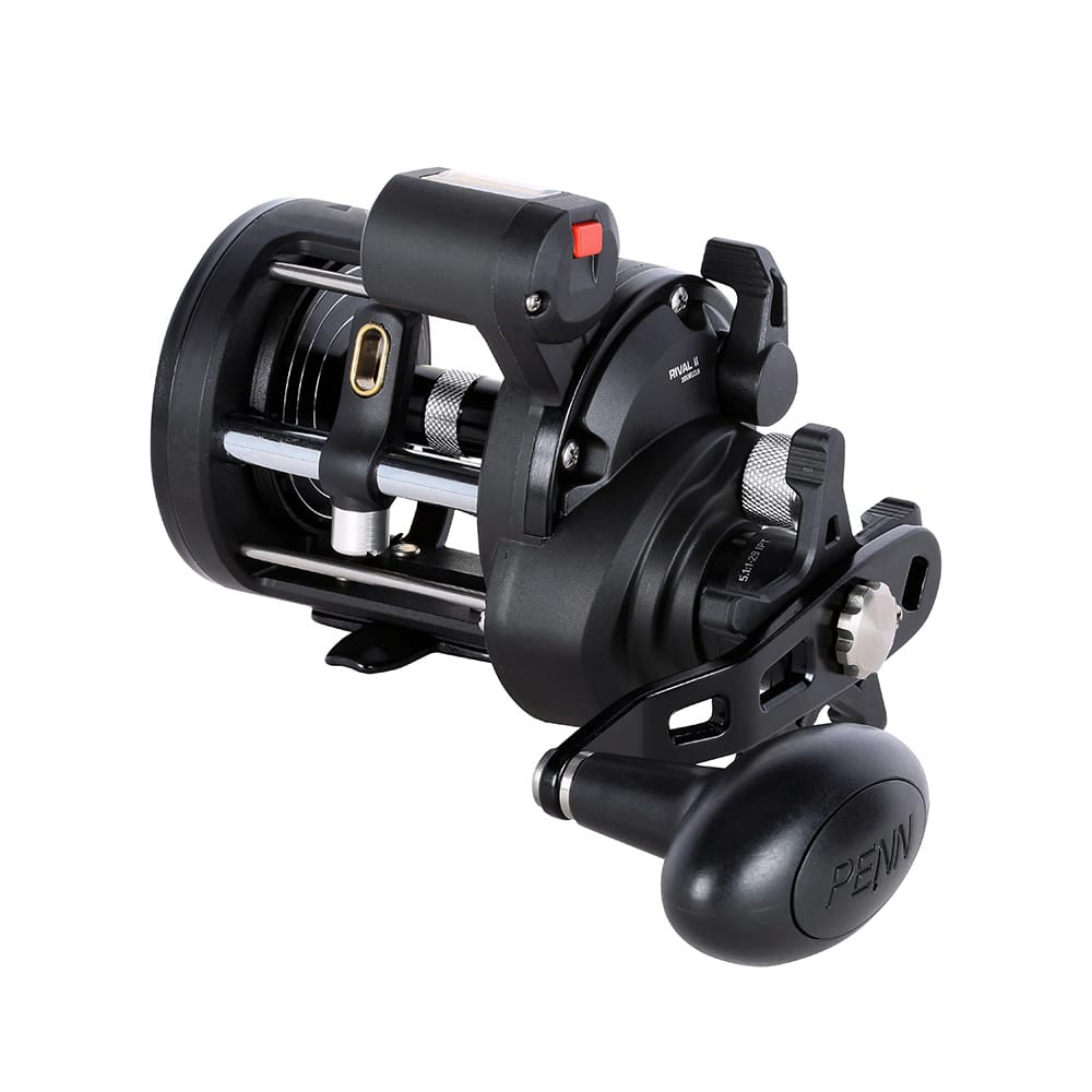 PENN Not Qualified for Free Shipping PENN Rival II Level Wind 20 LH Reel with Line Counter #1639712