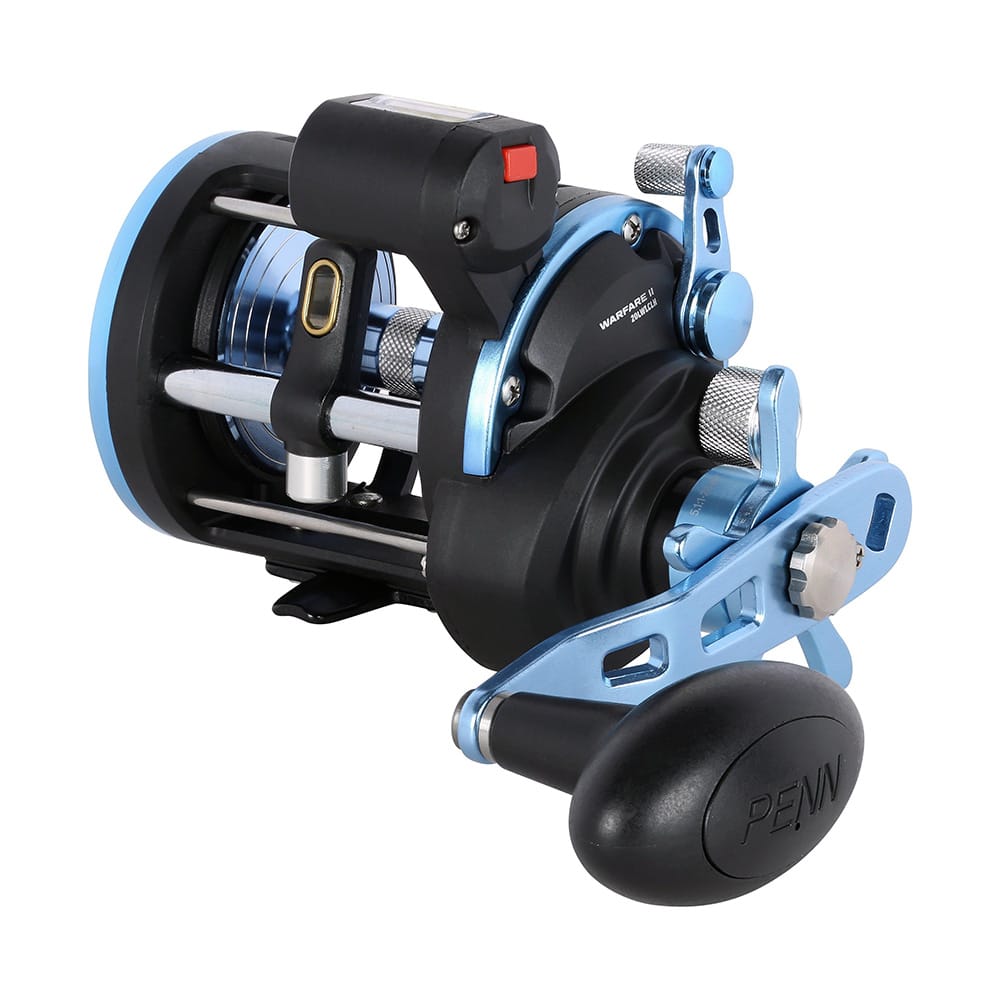 PENN Not Qualified for Free Shipping PENN Warfare II Level Wind 20 LH Reel with Line Counter #1639682