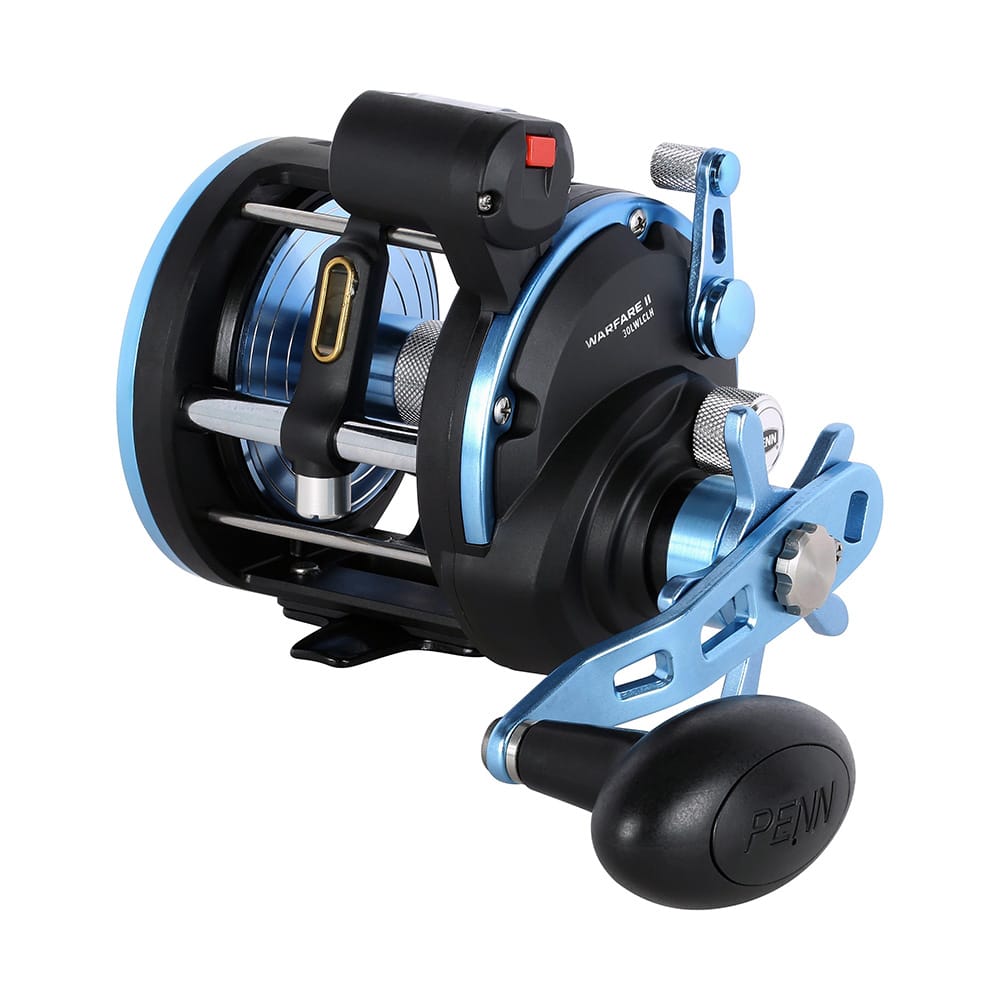 PENN Not Qualified for Free Shipping PENN Warfare II Level Wind 30 LH Reel with Line Counter #1639707