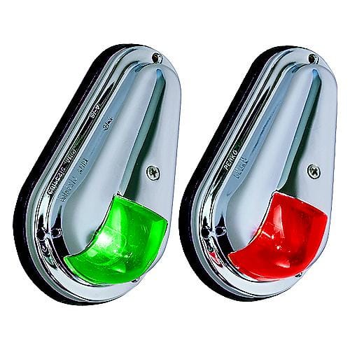 Perko Qualifies for Free Shipping Perko 12v Vertical Mount Sidelights #0955DP0STS