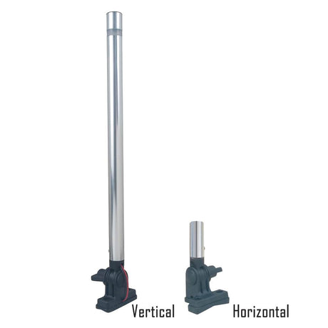 Perko Qualifies for Free Shipping Perko 14" Folding Mount Pole Light White All Round Light #1670DP0ALU