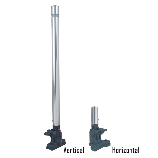 Perko Qualifies for Free Shipping Perko 14" Folding Mount Pole Light White All Round Light #1670DP0ALU