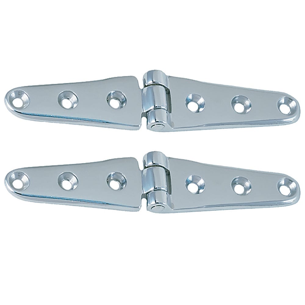 Perko Qualifies for Free Shipping Perko 8" Chrome Plated Bronze Strap Hinges #0120DP3CHR