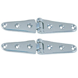 Perko Qualifies for Free Shipping Perko 8" Chrome Plated Bronze Strap Hinges #0120DP3CHR