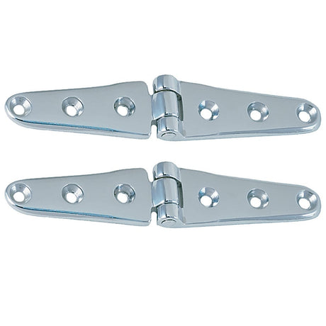Perko Qualifies for Free Shipping Perko 8" Chrome Plated Bronze Strap Hinges #0120DP3CHR