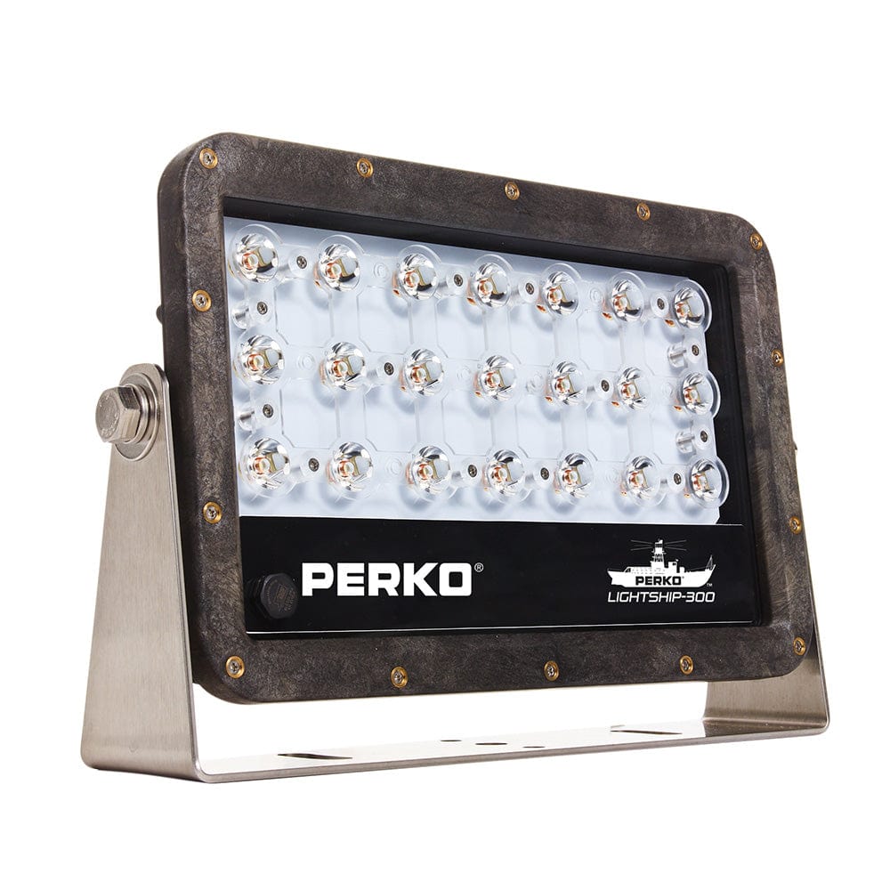 Perko Qualifies for Free Shipping Perko Lightship 100 LED High-Performance Flood Light 12/24v #1643100F0B