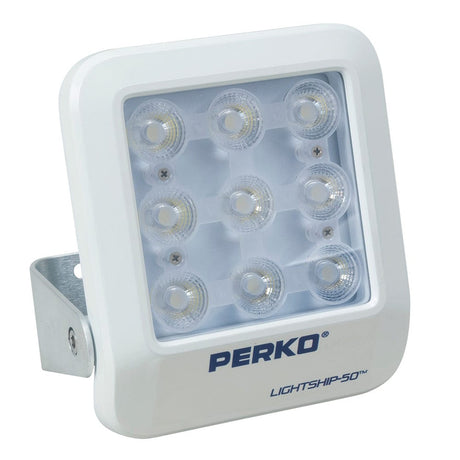 Perko Qualifies for Free Shipping Perko Lightship 50 LED High Performance Spot Light 12/24v #1643050S0W