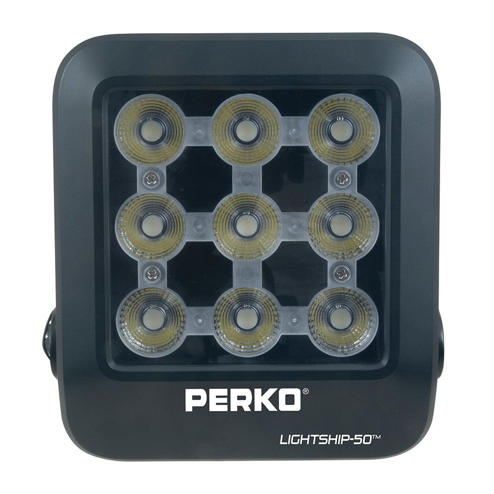 Perko Qualifies for Free Shipping Perko Lightship 50 LED High-Performnce Spot Light 12/24v #1643050S0B